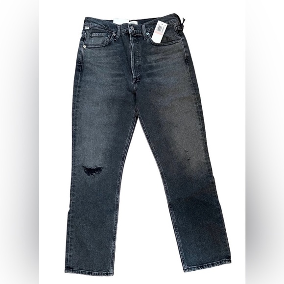 NWT Citizens of Humanity Jolene High-Rise Vintage Slim Jean In Secrets 28 - Picture 2 of 11